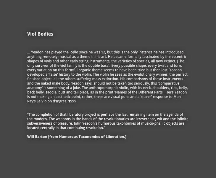 Viol Bodies: Introduction