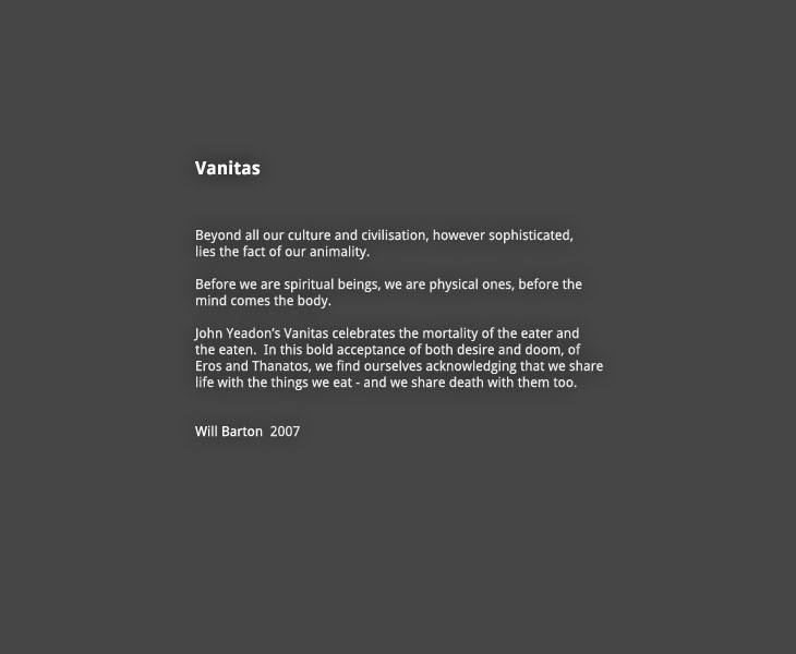 Vanitas: Introduction