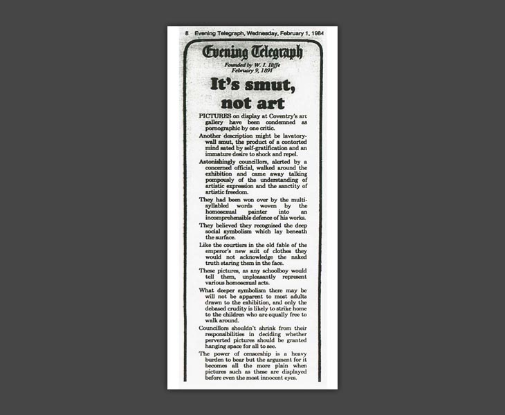 Editorial, Coventry Evening Telegraph 1984