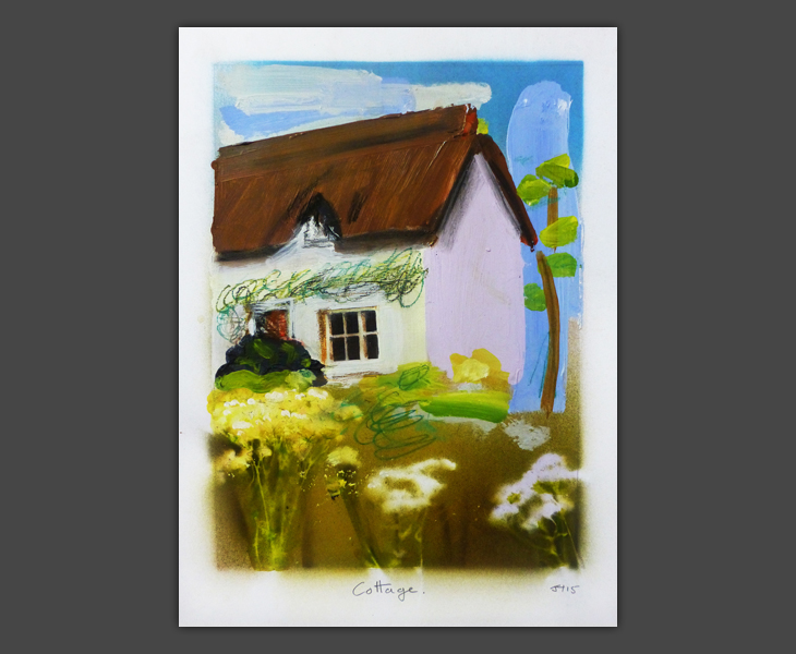 Cottage Drawing 1  2013