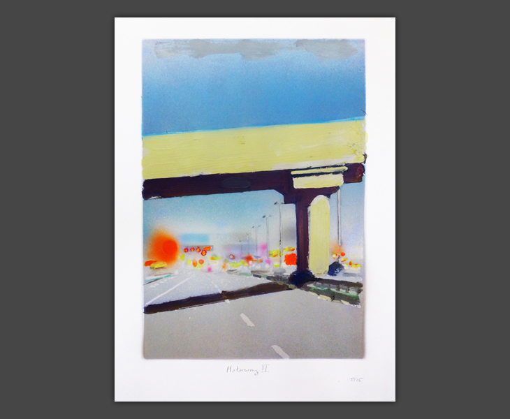 Motorway 2 on paper  2015