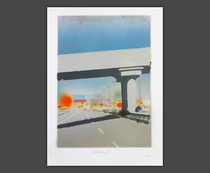 Motorway 2 second version on paper  2015