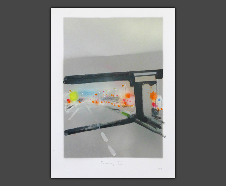 Motorway 3 on paper  2015